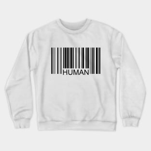 Human Barcode Crewneck Sweatshirt